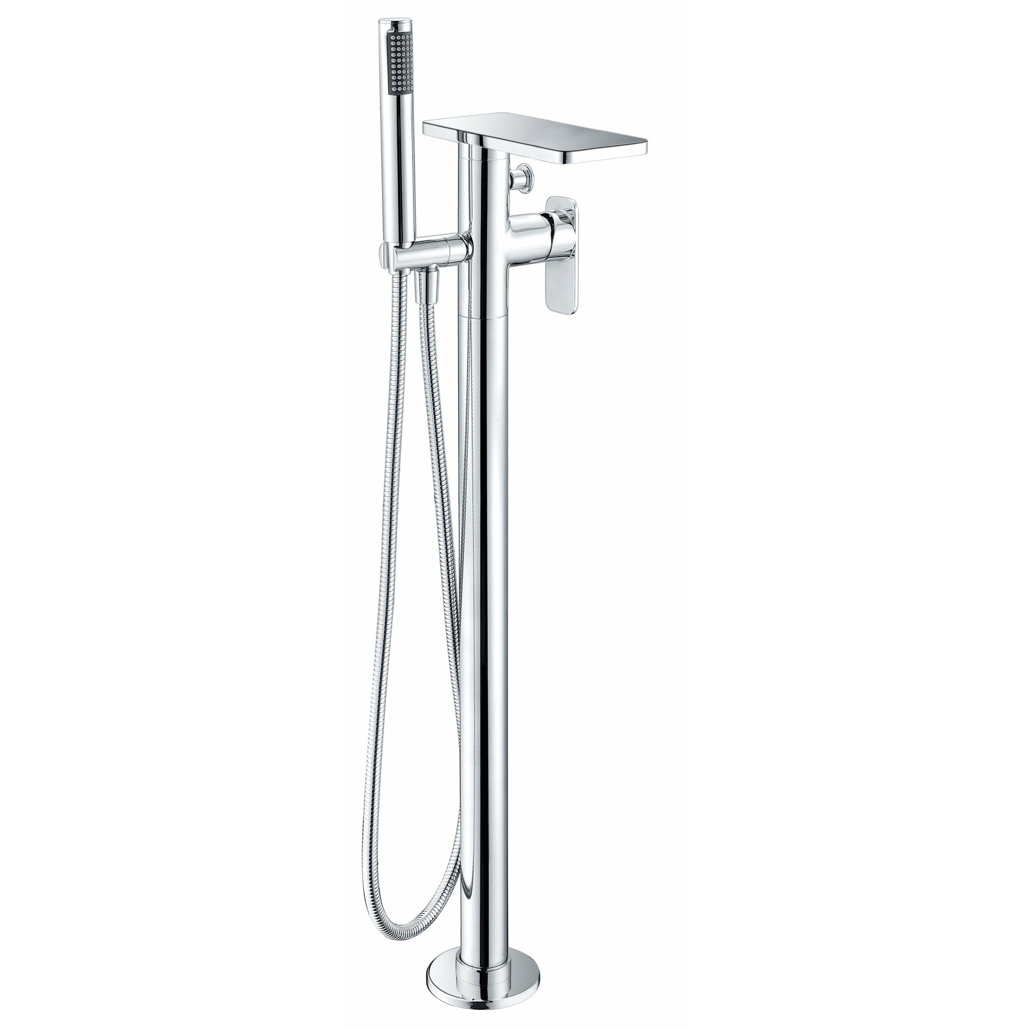 ALFI Freestanding Floor Mounted Shelf Style Bath Tub Filler AB2875