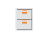 Aspire: 16" Double Drawers - AEDR16