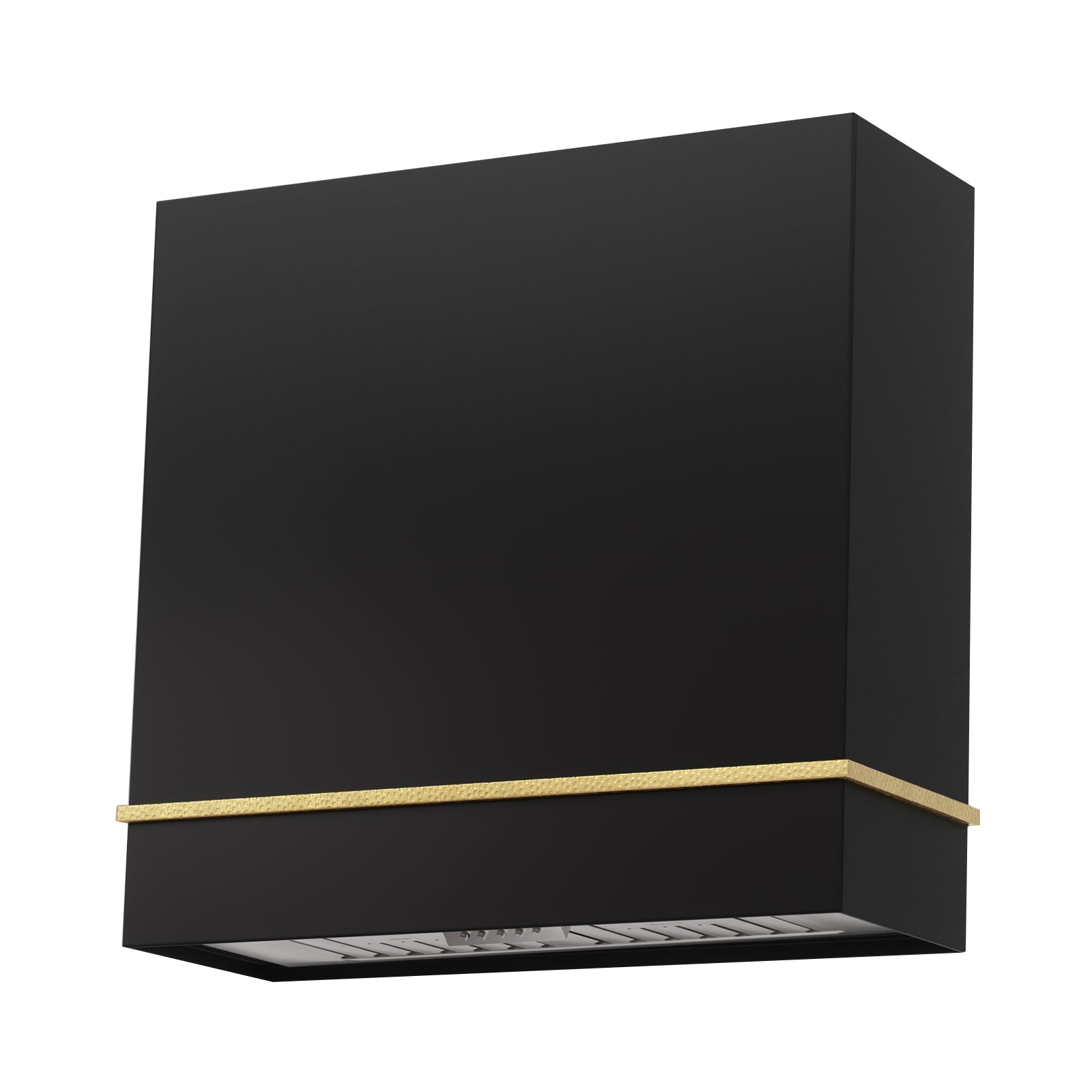 Akicon 30" Stainless Steel Range Hood, 600 CFM Wall Mount Vent Hood with Powerful Vent Motor, Modern Box Kitchen Hood with LED Lights, Charcoal Filter - AK-HS30HA-JBC-48