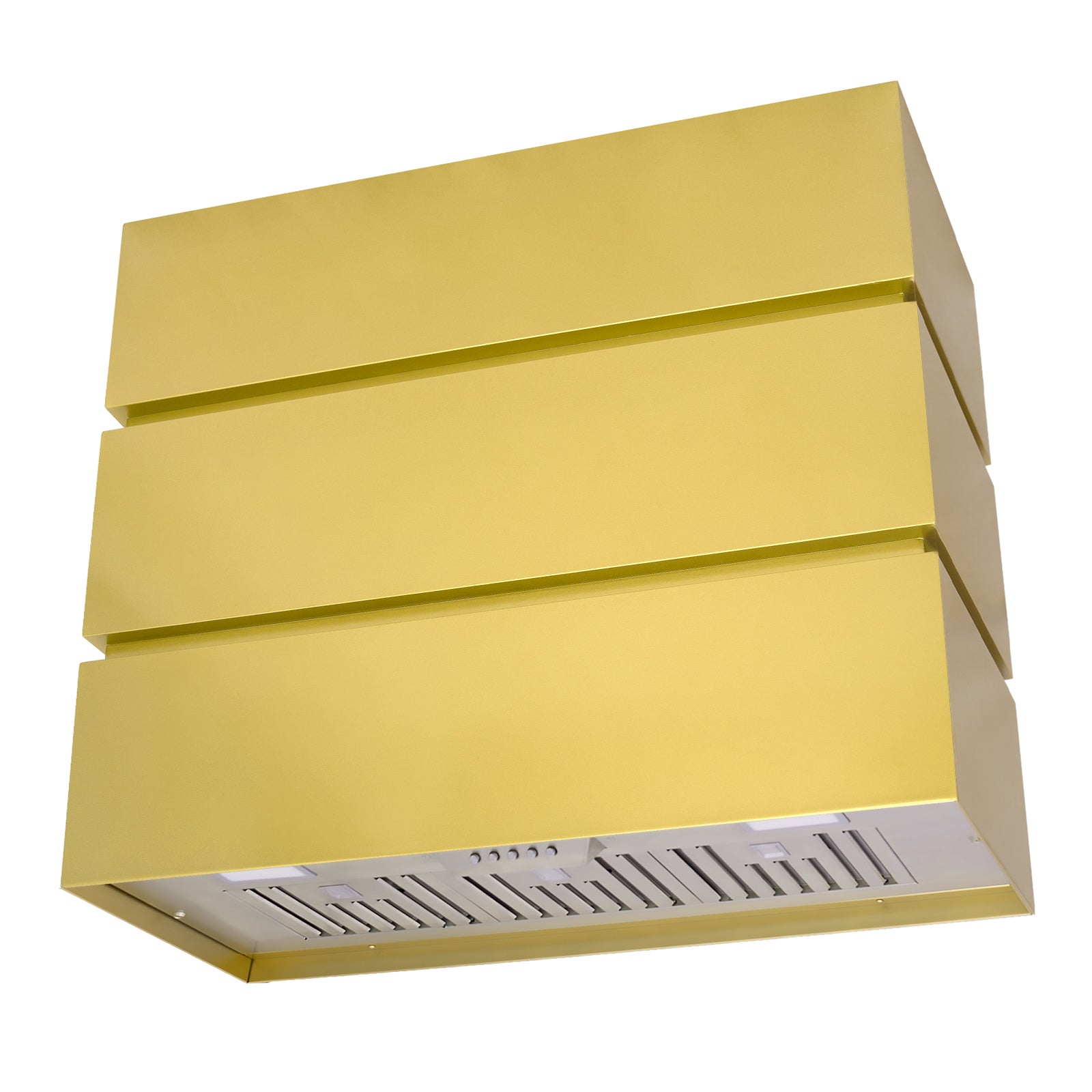 Akicon Stainless Steel Range Hood, Matte Gold – AK-HS42L-MG-Eboni