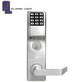 Alarm Lock Trilogy Classroom Mortise Lever Set w/ High Capacity Audit Trail - US26D - Satin Chrome - Right Handed - Grade 1 - ALL-DL3500CRR-26D