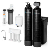 Aquasure Signature Elite | 1,000,000 Gallons Whole House Water Filter Treatment Bundle with 48,000 Grains Softener, 75 GPD Reverse Osmosis System - AS-SE1000A