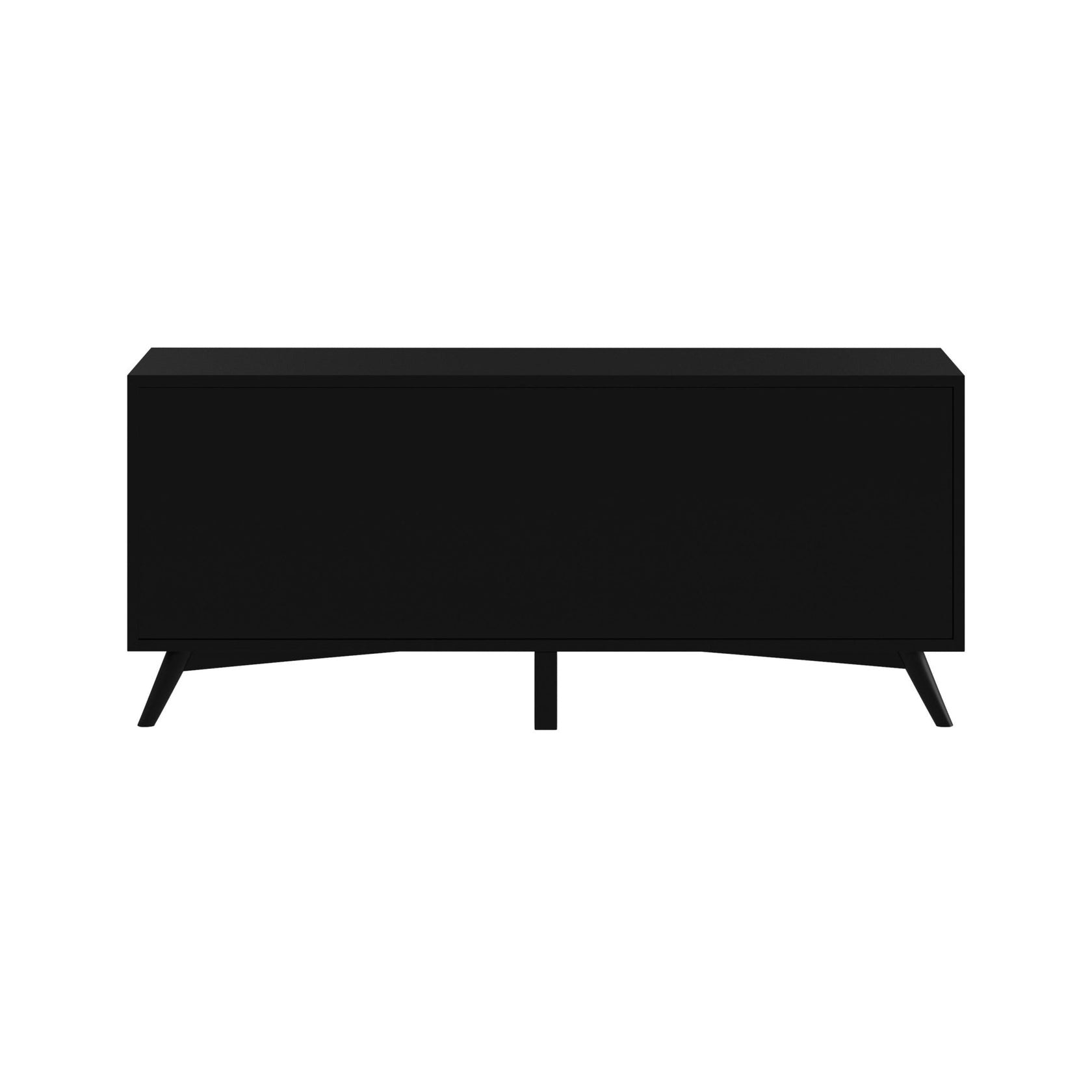 Alpine Flynn Large TV Console, Black - 966BLK-10