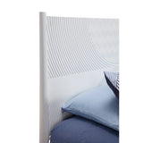 Alpine Tranquility Standard King Panel Bed, White - 1867-07EK