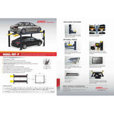 AMGO 407-P 7,000 lbs 4 Post Parking Lift - 407-P