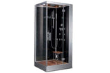 Platinum DZ960 Steam Shower - DZ960F8-BLACK-LEFT