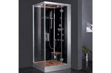 Platinum DZ960 Steam Shower - DZ960F8-BLACK-LEFT