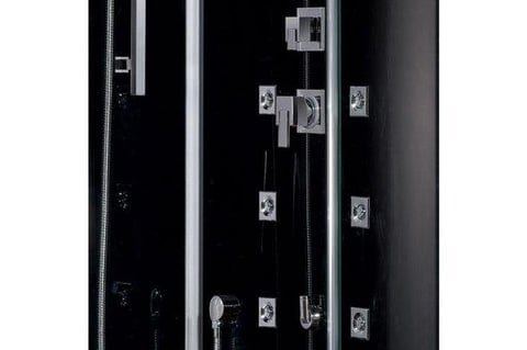 Platinum DZ960 Steam Shower - DZ960F8-BLACK-LEFT