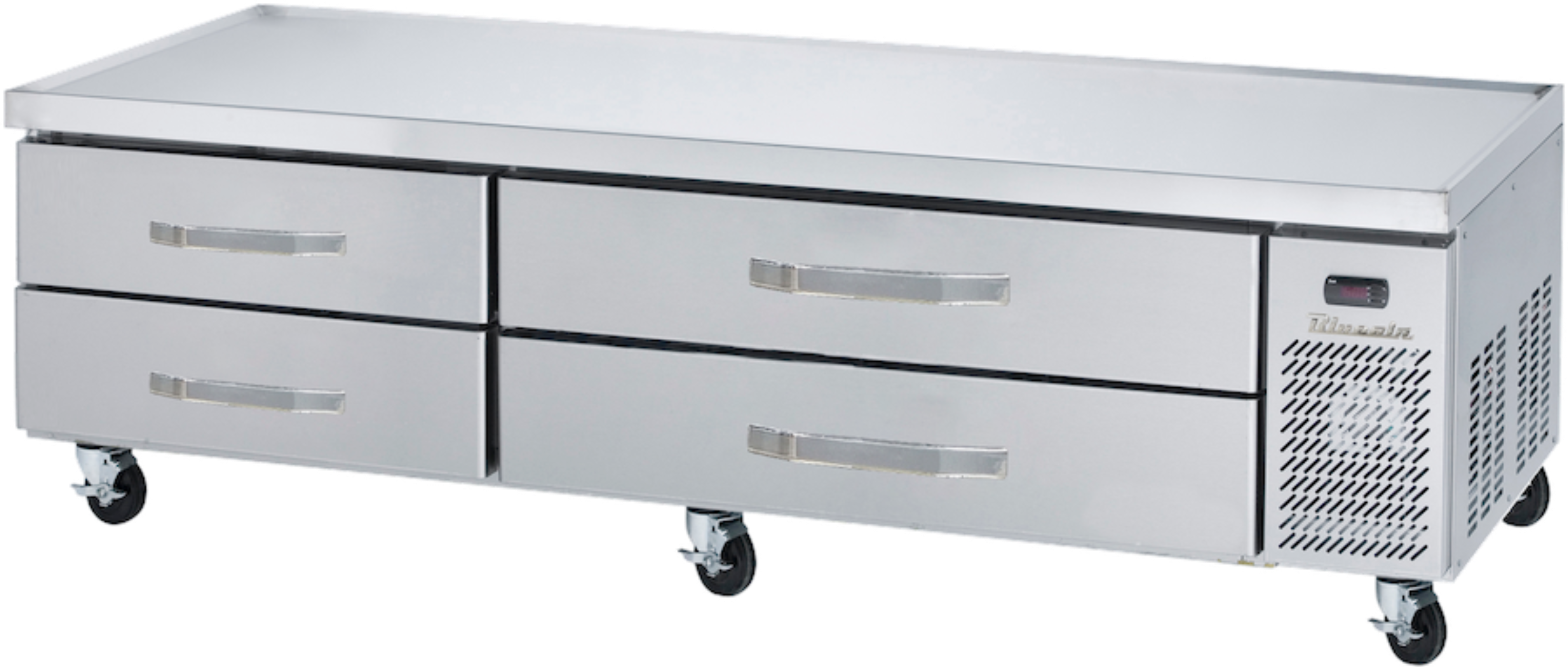 Blue Air BACB86M-HC | 86" Wide 4 Drawer Chef Base Refrigerator - BACB86M-HC