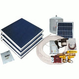 Heliatos Boat Freeze Protected Solar Water Heater Kit with Built-In Heat Exchanger - Backyard Provider