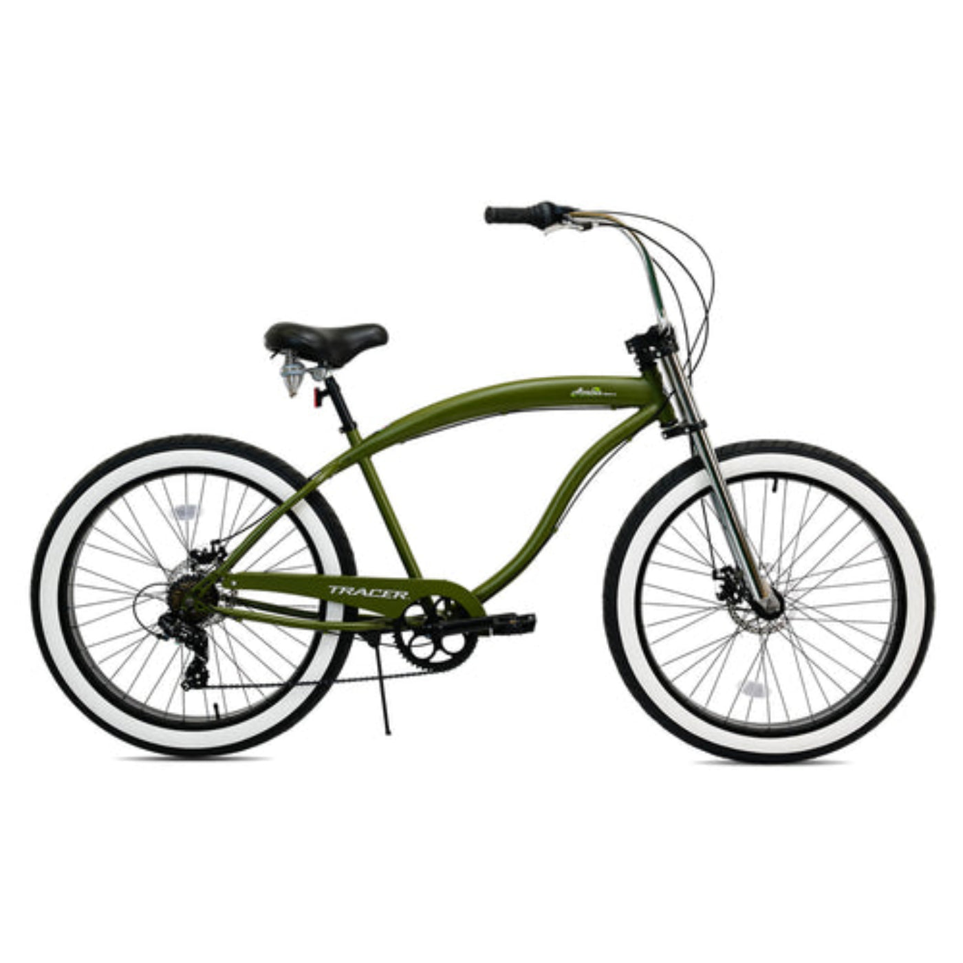 Tracer 29" Avalon GT Fat Tire Stretch Beach Cruiser Bike - MB-AVALON GT29-MBK/PLS