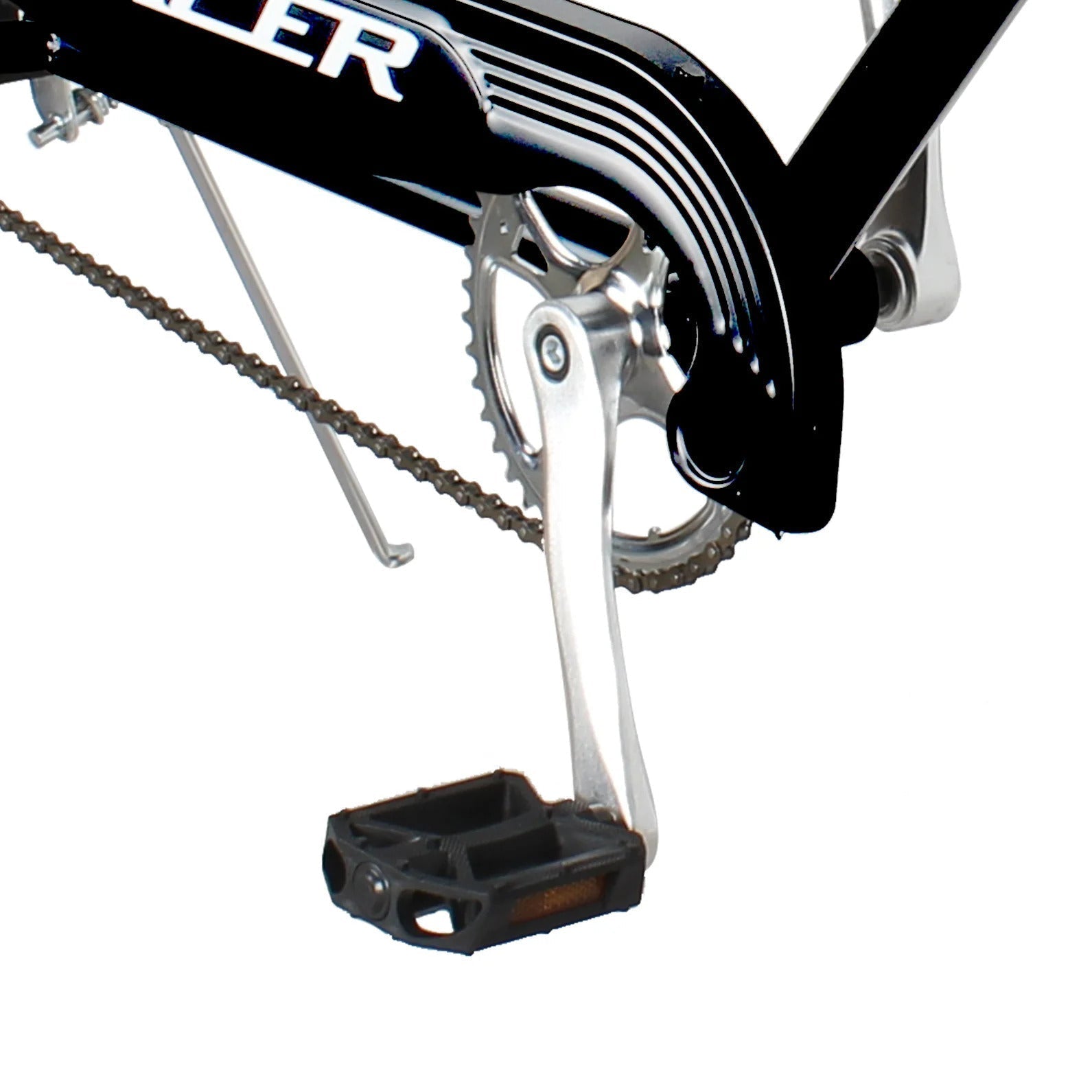 Tracer 29" Master 1-Speed Chopper Stretch Beach Cruiser Fat Tire Bike - MB-MASTER-BK