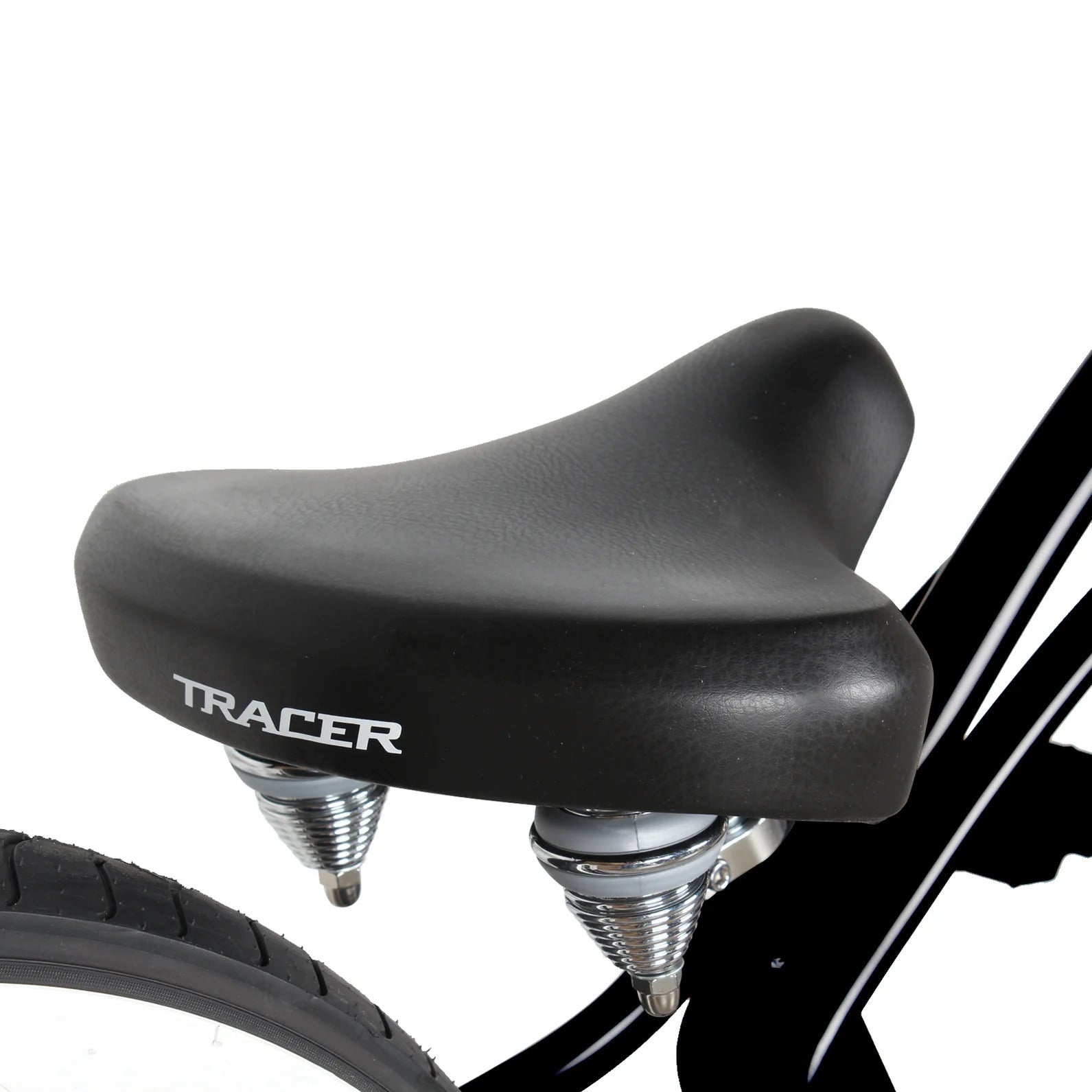 Tracer 29" Master 1-Speed Chopper Stretch Beach Cruiser Fat Tire Bike - MB-MASTER-BK