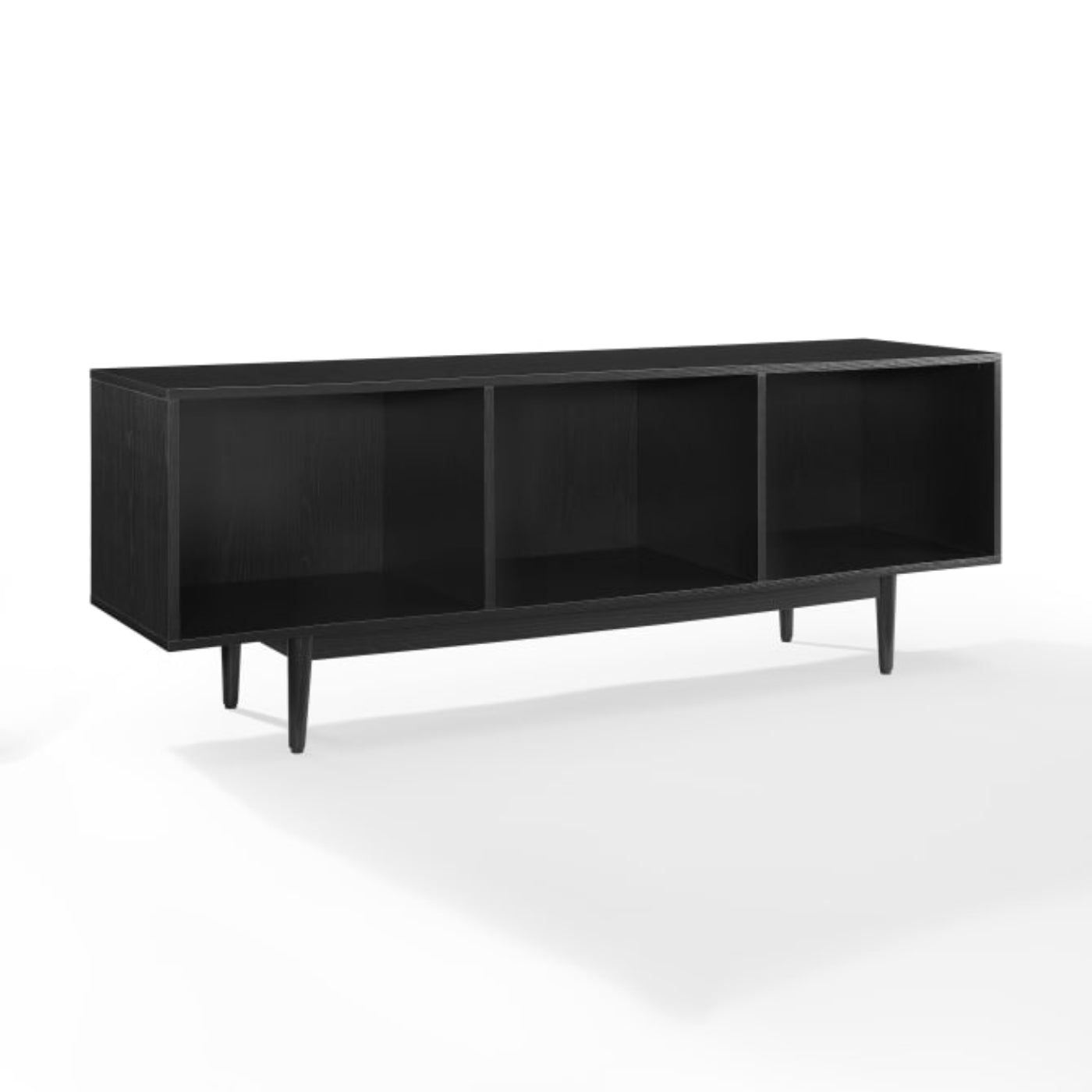 Crosley Liam 60 Inch Large Record Storage Console Cabinet - CF1115