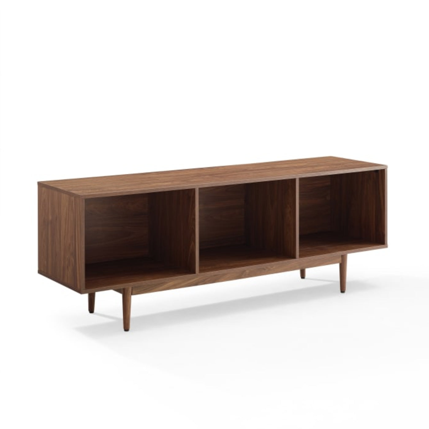Crosley Liam 60 Inch Large Record Storage Console Cabinet - CF1115