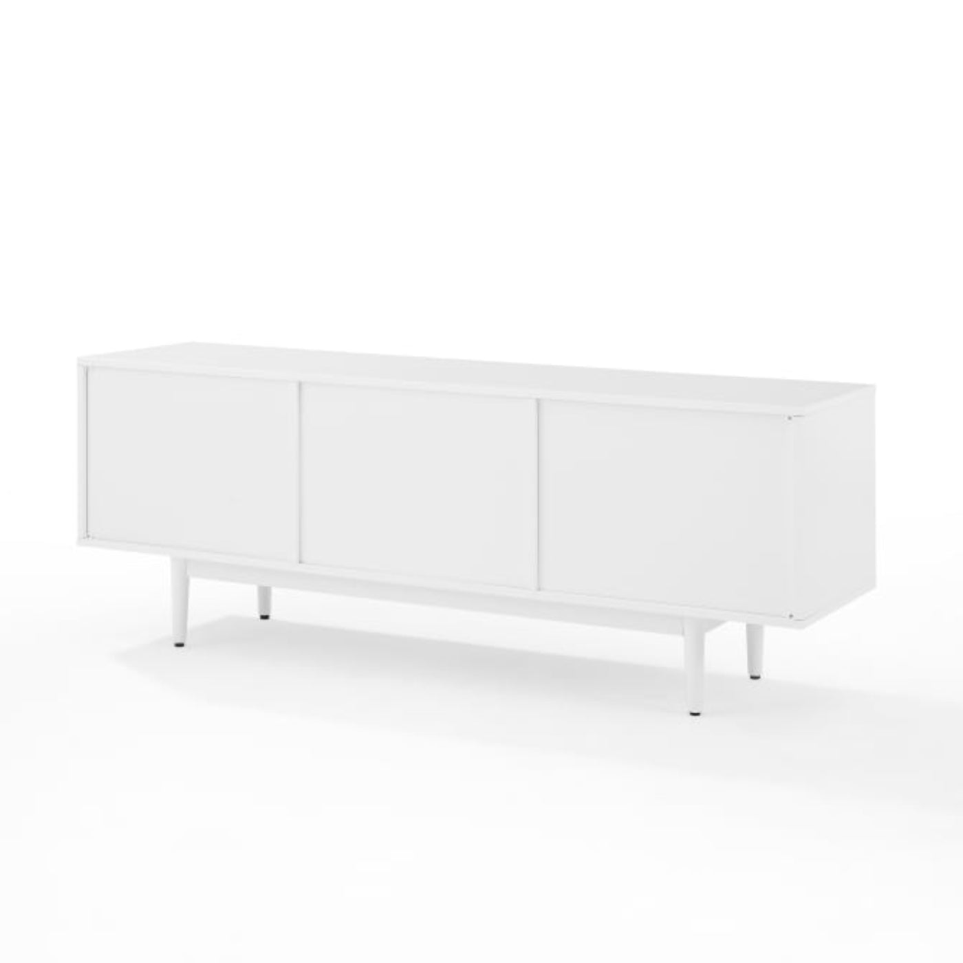 Crosley Liam 60 Inch Large Record Storage Console Cabinet - CF1115