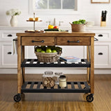 Crosley Roots 42 Inch Kitchen Cart - CF3008-NA