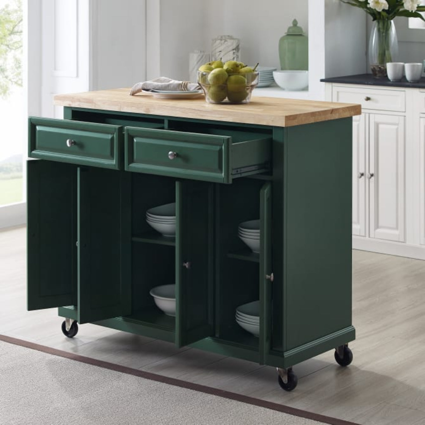 Crosley Madison Kitchen Island/Cart - CF3021-EM