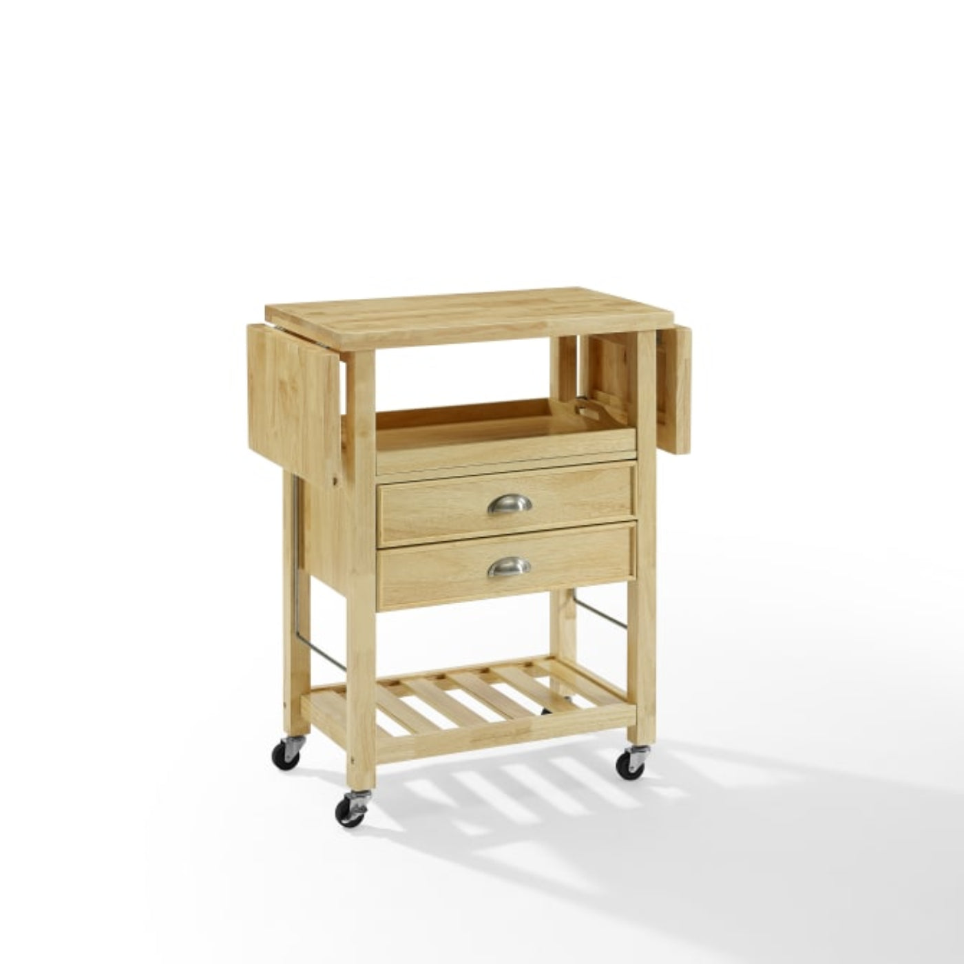 Crosley Bristol 45 Inch Double Drop Leaf Kitchen Cart - CF3023