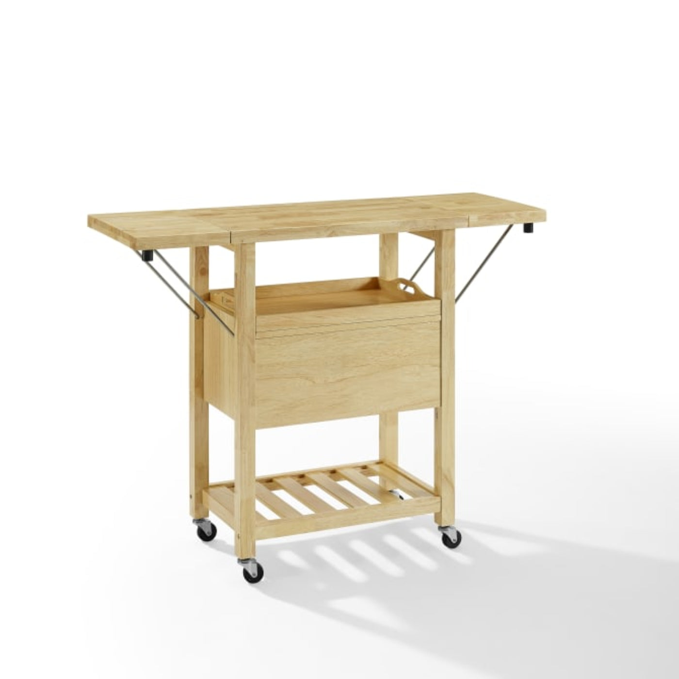 Crosley Bristol 45 Inch Double Drop Leaf Kitchen Cart - CF3023