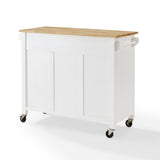Crosley Laurel Kitchen Island/Cart - CF3033NA-WH