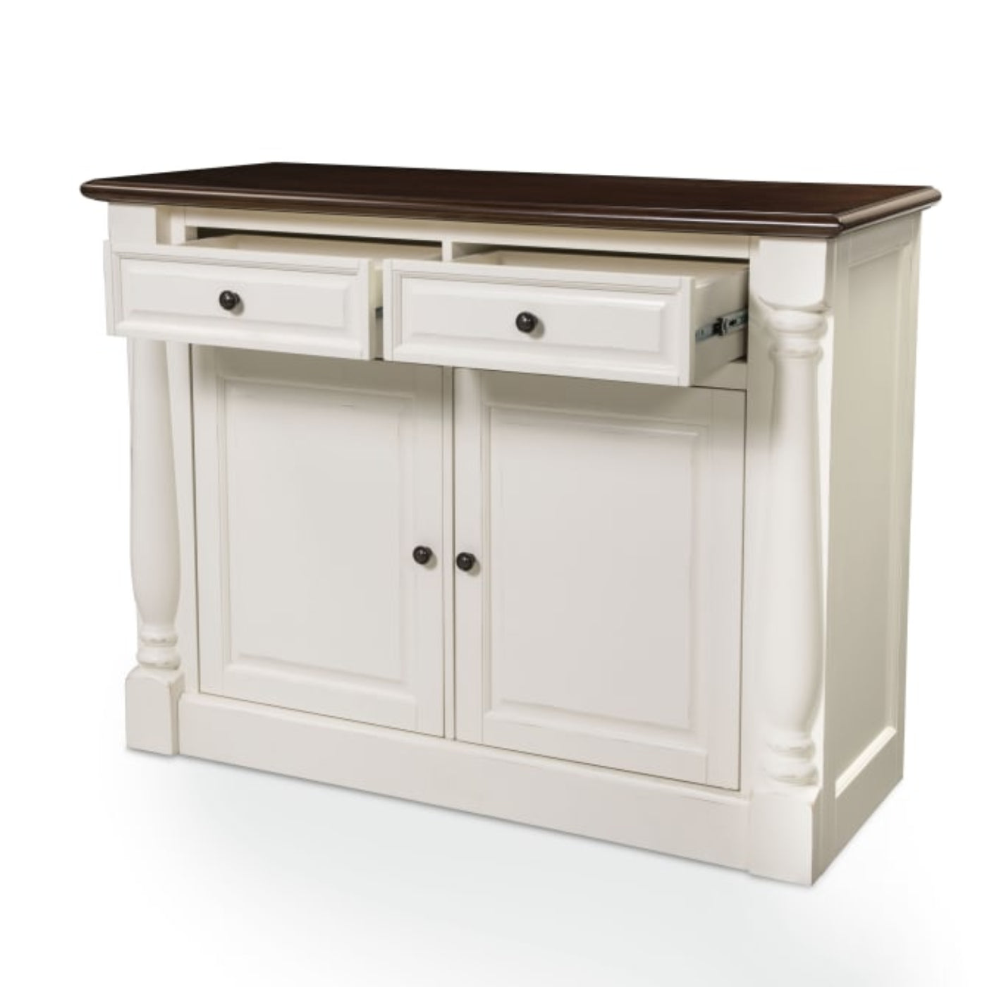 Crosley Shelby Sideboard Distressed-White - CF4206-WH