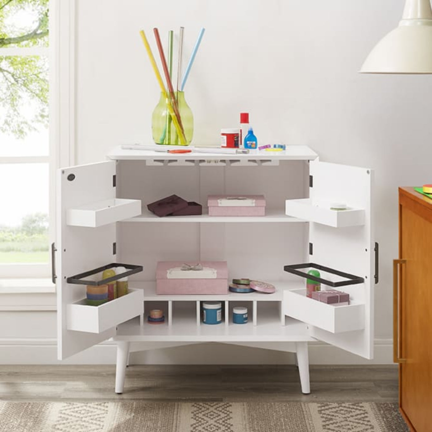 Crosley Blair Bar Cabinet - CF4012-BR