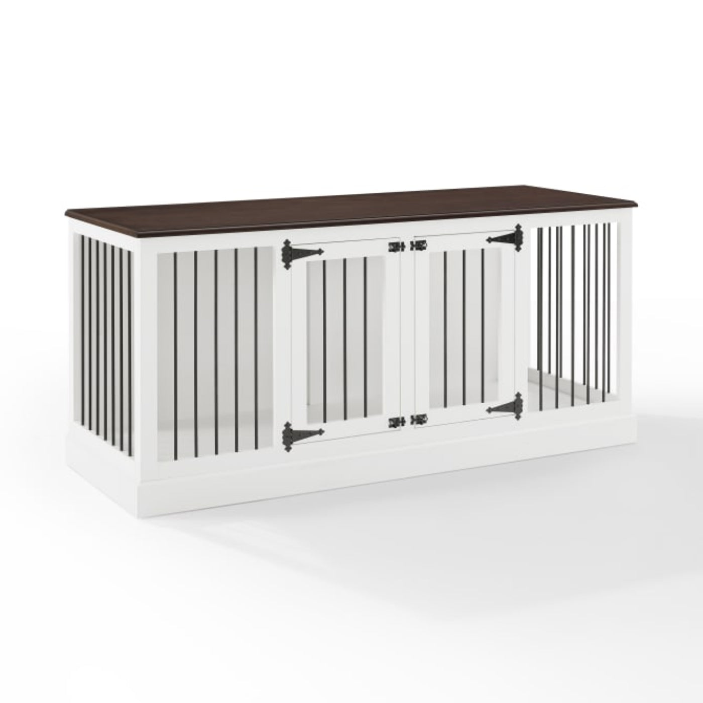 Crosley Winslow Medium Credenza Pet Crate - CF4501-WH