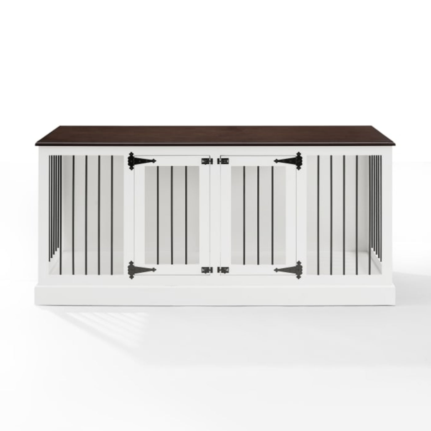 Crosley Winslow Medium Credenza Pet Crate - CF4501-WH