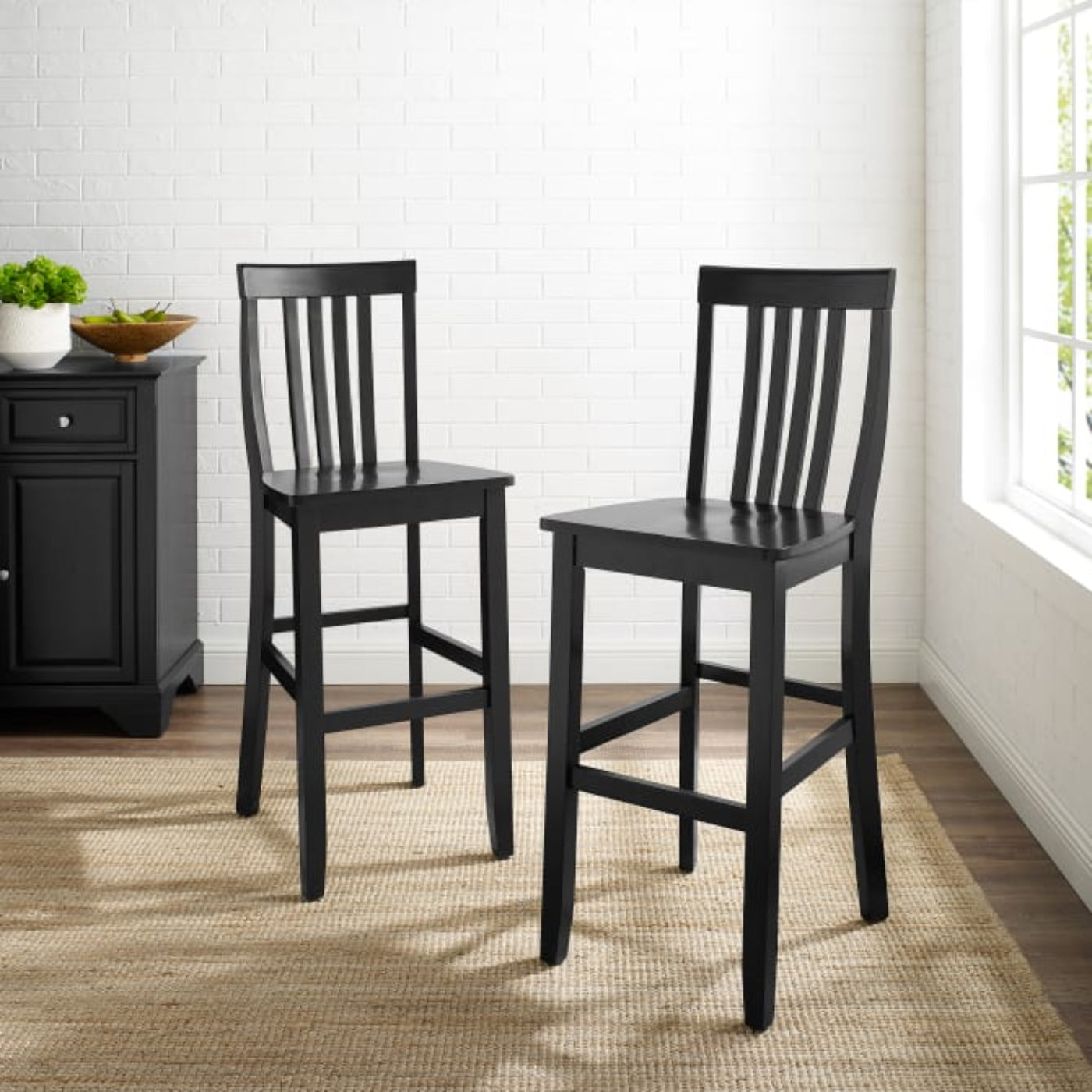 Crosley X-Back 2pc Bar Stool Set - CF500430