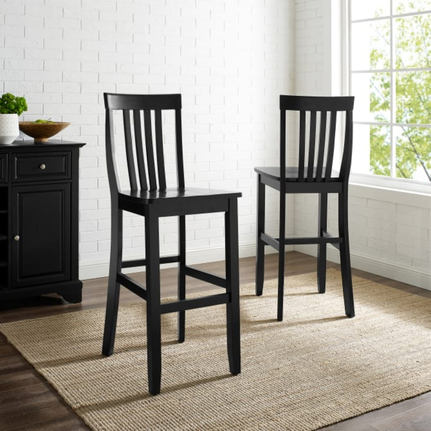 Crosley X-Back 2pc Bar Stool Set - CF500430