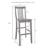 Crosley X-Back 2pc Bar Stool Set - CF500430