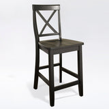 Crosley X-Back 18.25 Inch 2pc Counter Stool Set - CF500424