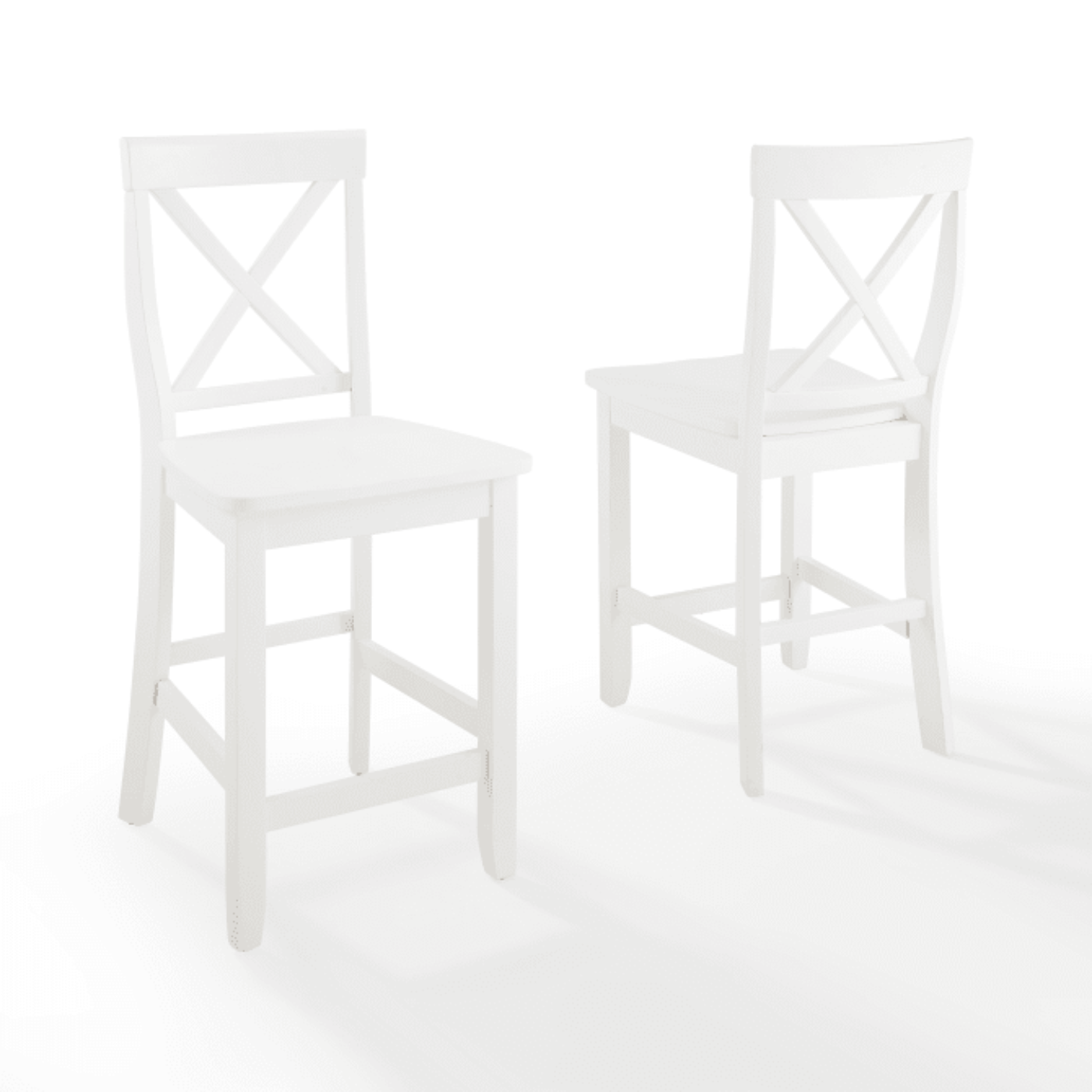 Crosley X-Back 18.25 Inch 2pc Counter Stool Set - CF500424