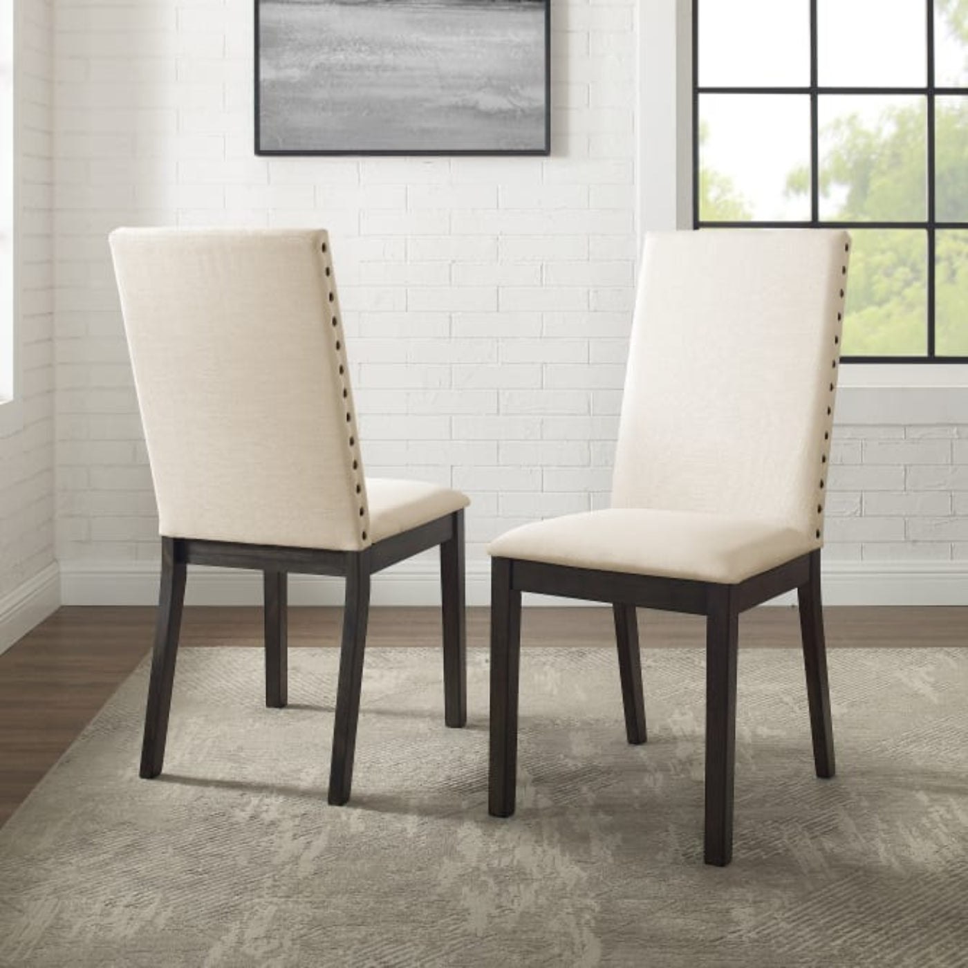 Crosley Hayden 18.50 Inch 2pc Upholstered Chair Set - CF501519-SL