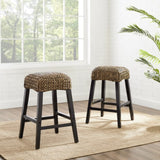Crosley Edgewater 2pc Backless Counter Stool Set - CF502527-SG
