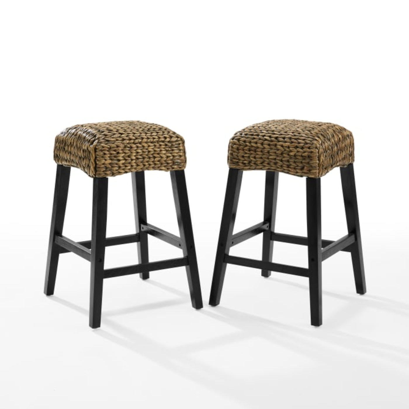 Crosley Edgewater 2pc Backless Counter Stool Set - CF502527-SG