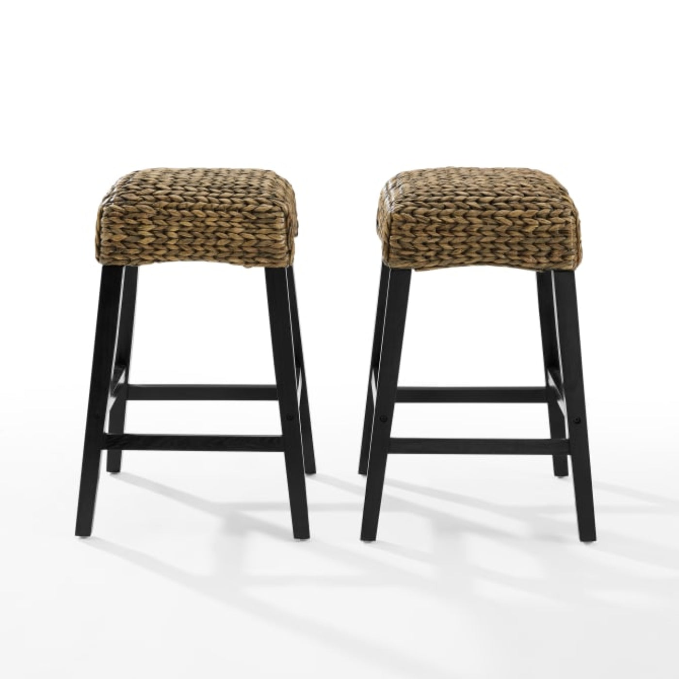 Crosley Edgewater 2pc Backless Counter Stool Set - CF502527-SG