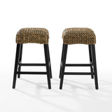 Crosley Edgewater 2pc Backless Counter Stool Set - CF502527-SG