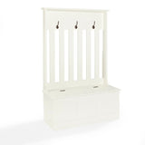 Crosley Ogden 42 Inch Hall Tree White - CF6001-WH