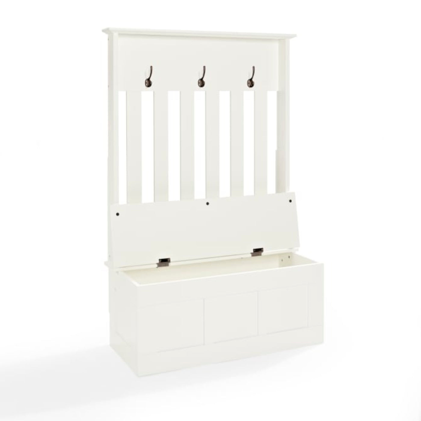 Crosley Ogden 42 Inch Hall Tree White - CF6001-WH
