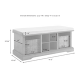Crosley Brennan 42 Inch Storage Bench -  CF6003
