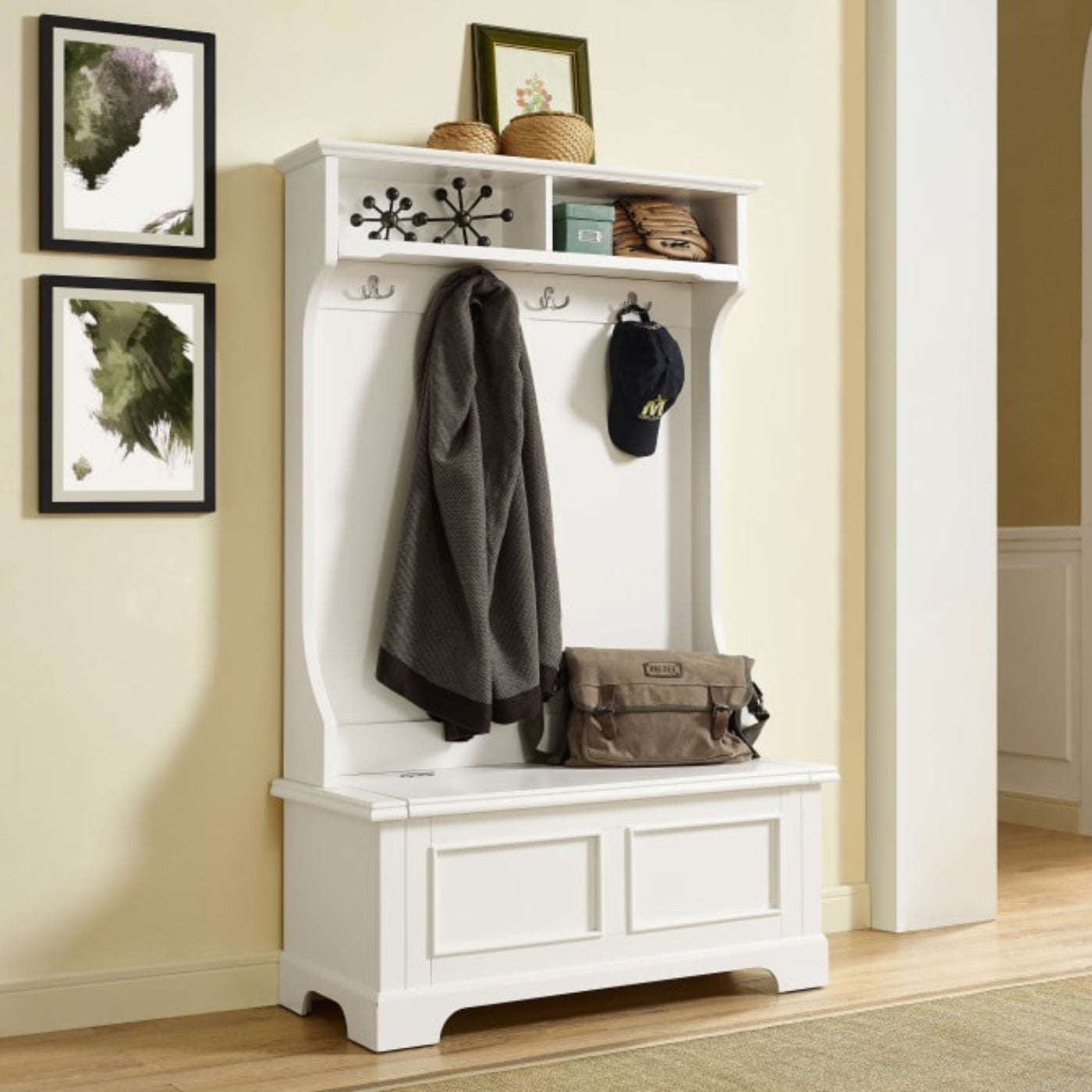 Crosley Campbell 40 Inch Hall Tree - CF6005