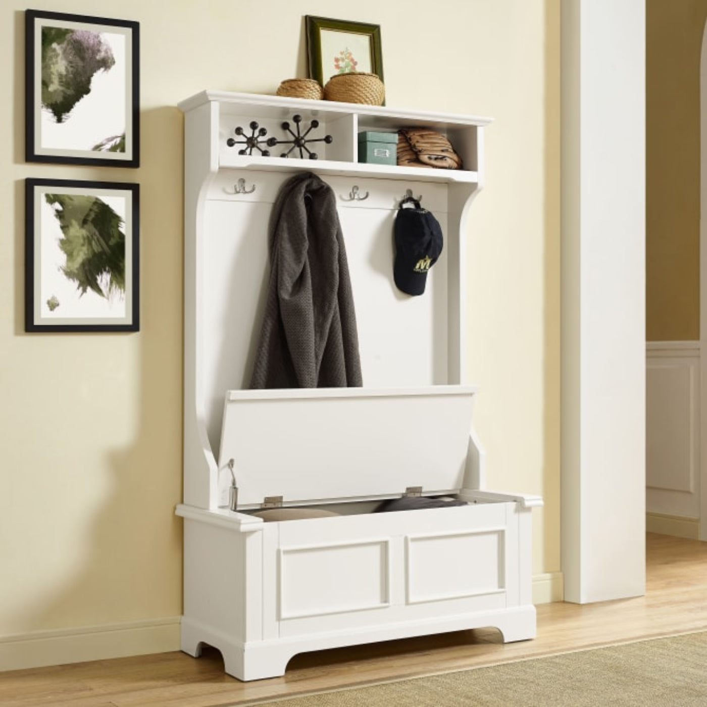 Crosley Campbell 40 Inch Hall Tree - CF6005