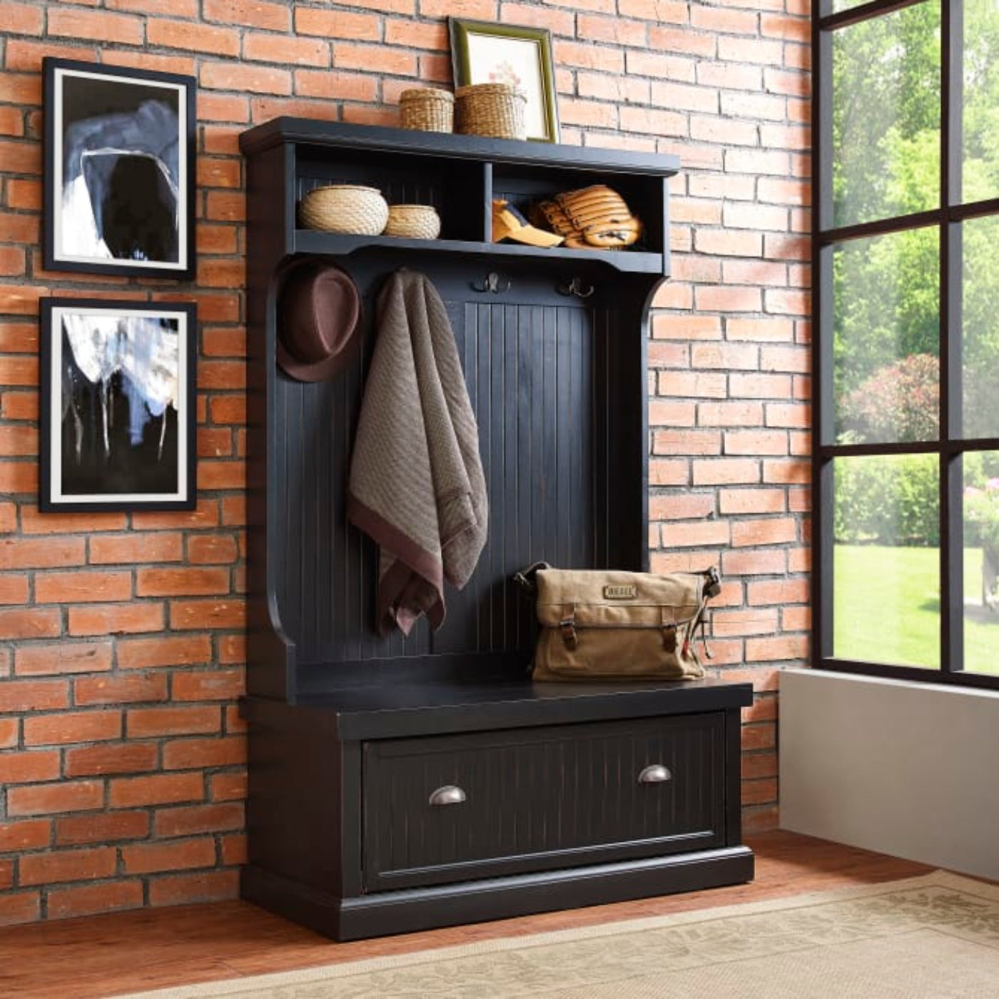 Crosley Seaside 40 Inch Hall Tree - CF6006