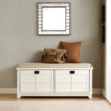 Crosley Adler 47.25 Inch Entryway Bench -  CF6009-WH