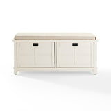 Crosley Adler 47.25 Inch Entryway Bench -  CF6009-WH