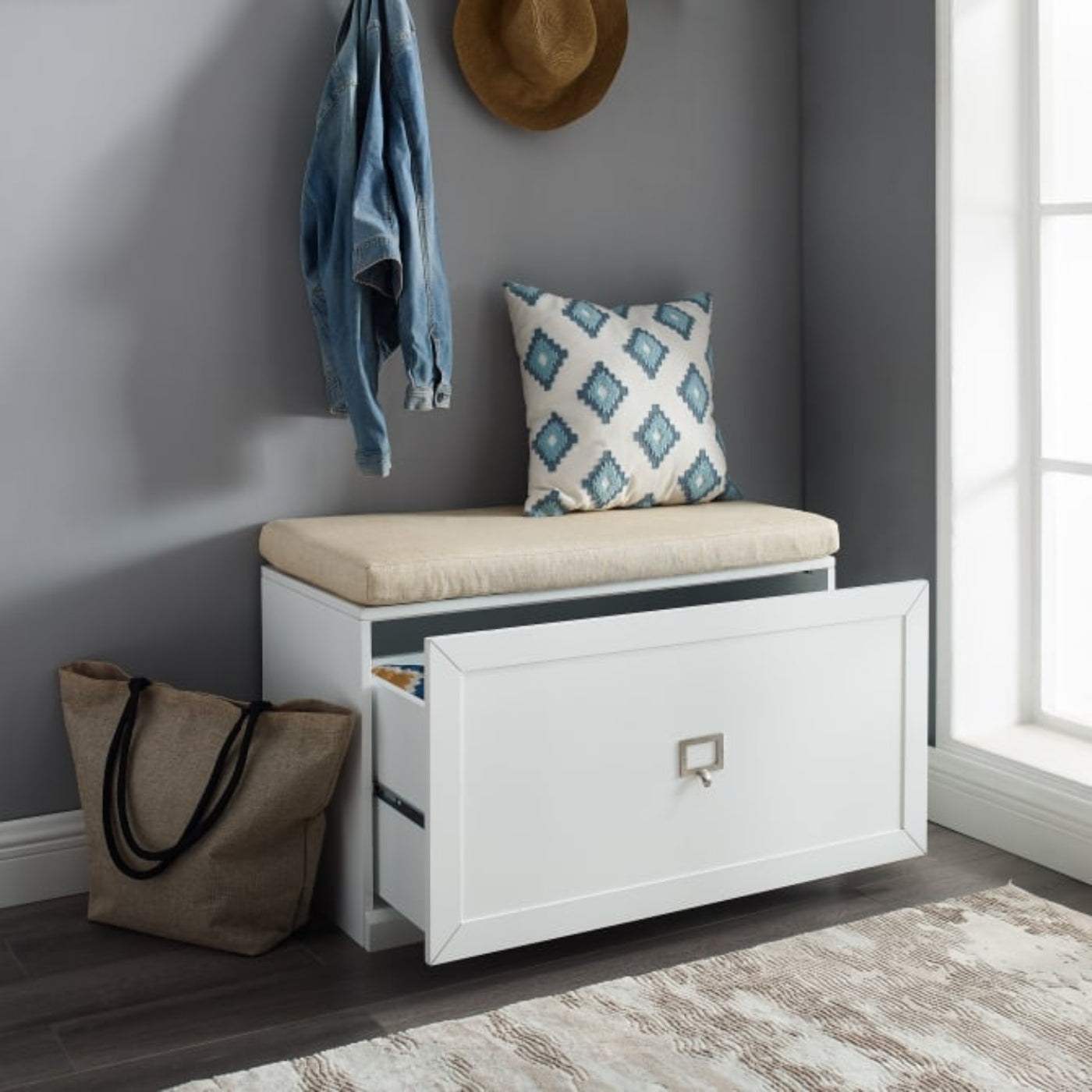 Crosley Harper Entryway Bench - CF6027