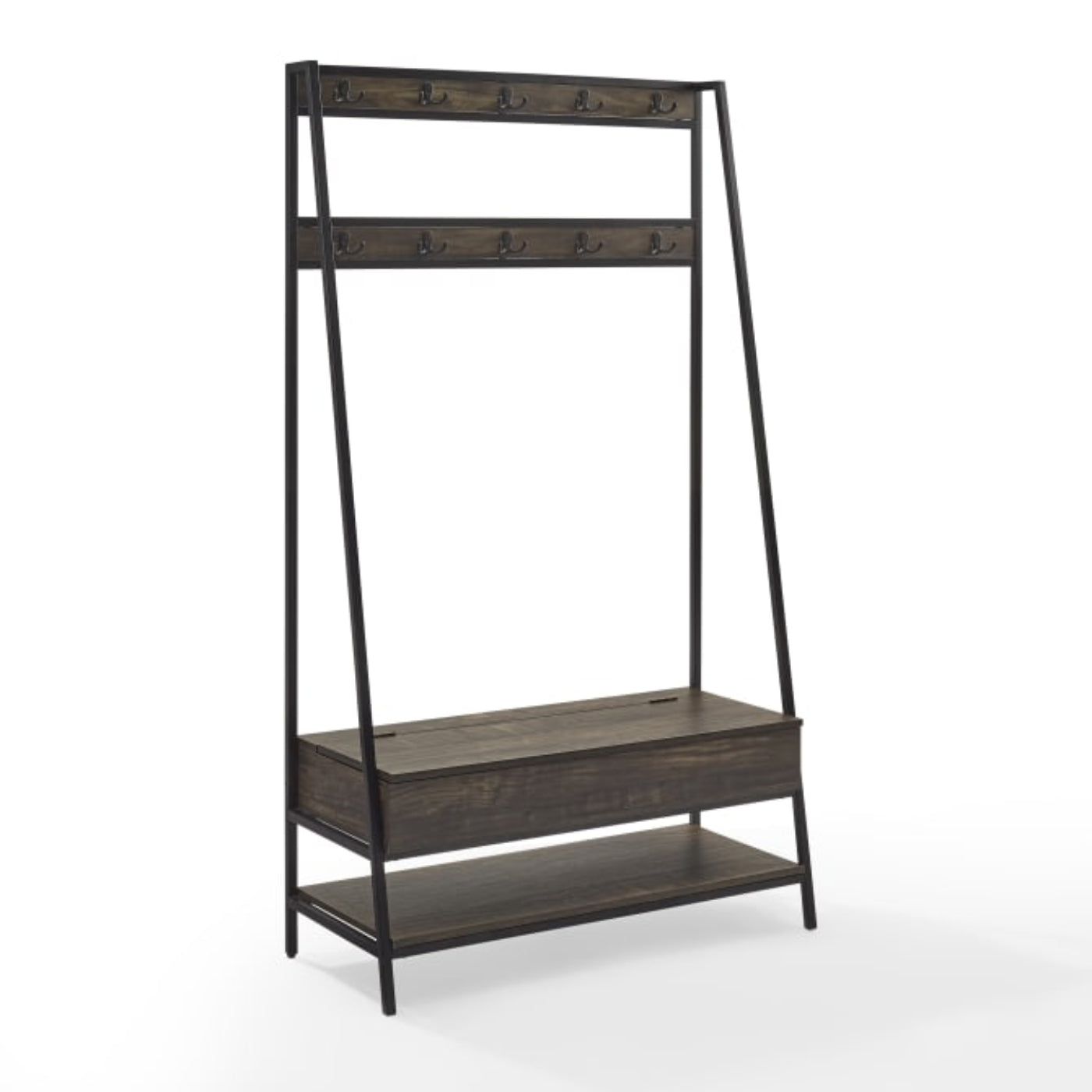 Crosley Jacobsen Hall Tree Brown-Ash - CF6036-BR