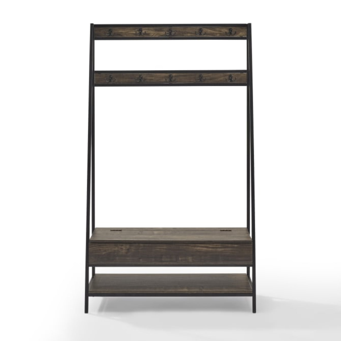 Crosley Jacobsen Hall Tree Brown-Ash - CF6036-BR